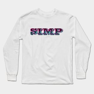 tiktok simp Long Sleeve T-Shirt